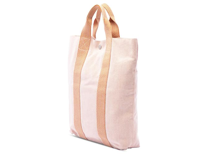 Borsa Tote Cabas Hermès Beige - vista 2
