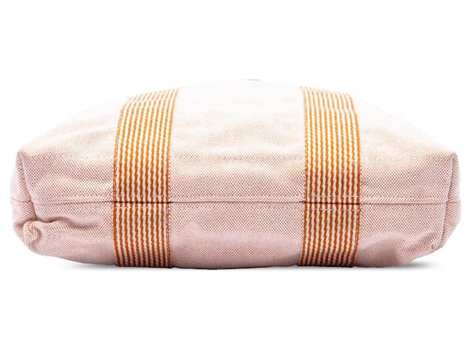 Borsa Tote Cabas Hermès Beige - vista 3