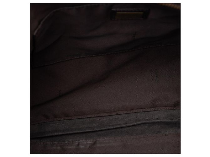 Borsa a tracolla Fendi Zucca Canvas marrone - vista 4