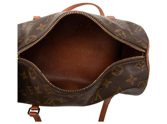 Borsa Louis Vuitton Monogram Papillon 26 marrone - vista 4