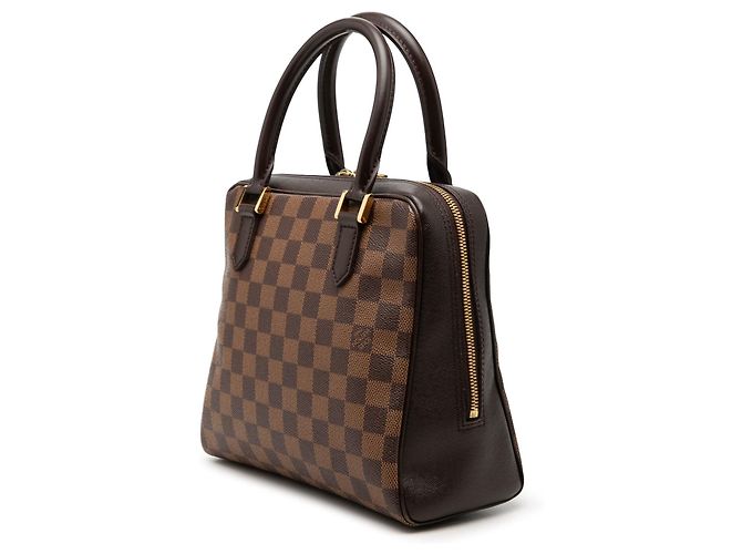 Borsa Louis Vuitton Damier Ebene Brera Marrone - vista 2