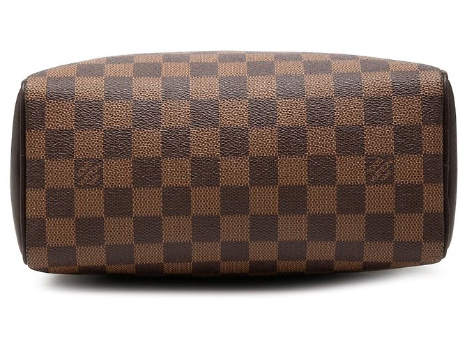 Borsa Louis Vuitton Damier Ebene Brera Marrone - vista 3