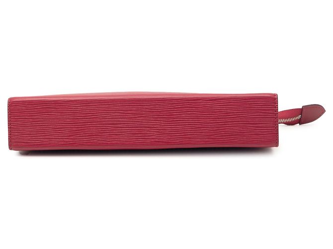 Pochette e Clutch Bag 26 in Epi Toile rosso Louis Vuitton - vista 3