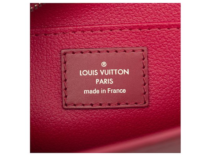 Pochette e Clutch Bag 26 in Epi Toile rosso Louis Vuitton - vista 5