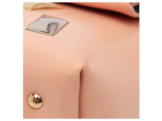 Sac à bandoulière Sac Triangle PM en cuir de veau glacé rose Louis Vuitton - vue 7