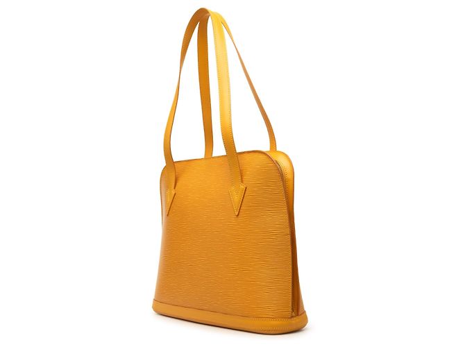 Borsa a tracolla Louis Vuitton Epi Lussac gialla Giallo - vista 2
