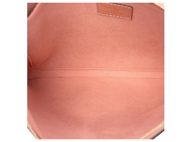 Clutch Louis Vuitton Monogram Daily marrone - vista 4