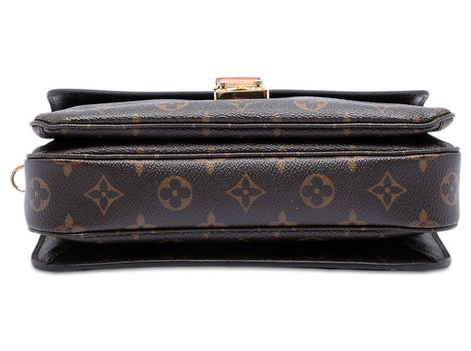 Bolso Louis Vuitton Monogram Pochette Metis marrón Castaño - vista 3