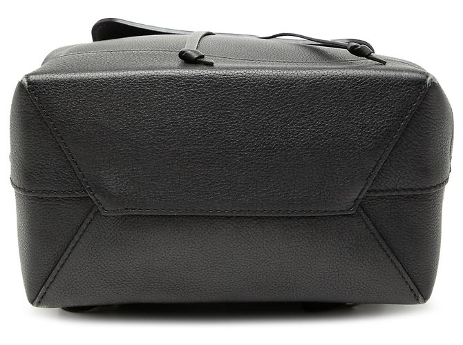 Zaino Louis Vuitton Taurillon Lockme nero - vista 3