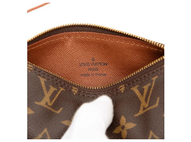 Borsa a mano Louis Vuitton Monogram Papillon marrone - vista 5