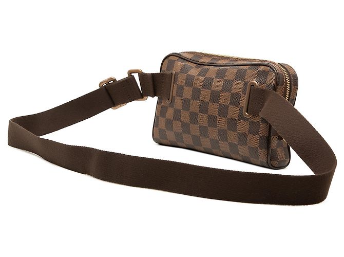 Borsa a tracolla Louis Vuitton Damier Ebene marrone - vista 2
