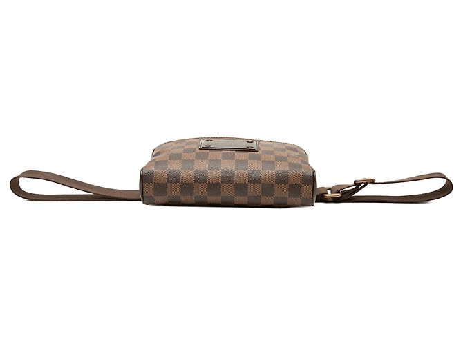 Borsa a tracolla Louis Vuitton Damier Ebene marrone - vista 3