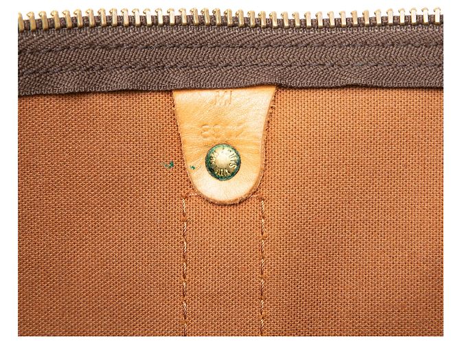 Borsa da viaggio Louis Vuitton Monogram Keepall 55 marrone - vista 6