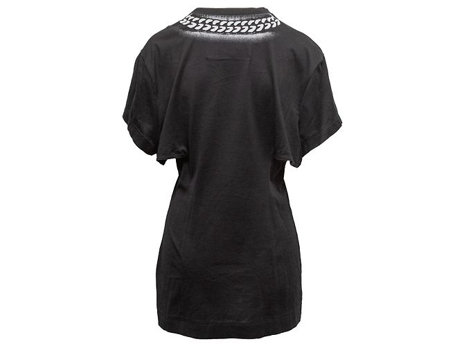 Mini abito in cotone con cutout bianco e nero Givenchy Taglia US S - vista 4