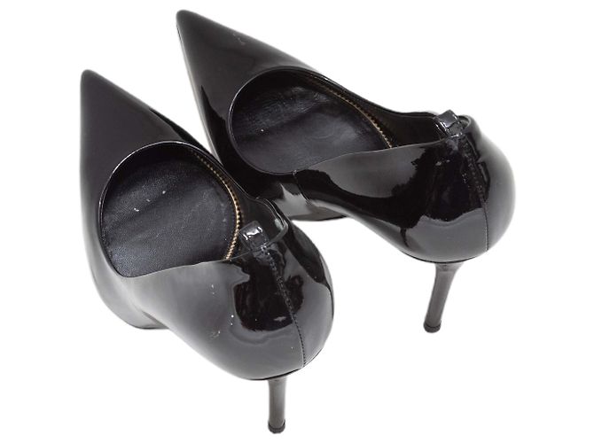 Black Tom Ford Lack Pumps mit spitzer Zehenpartie Größe 37 Schwarz - Ansicht 3