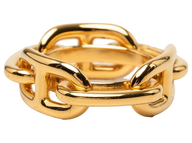 Ring Anillo para pañuelo Regate chapado en oro Gold Hermès Dorado - vista 2