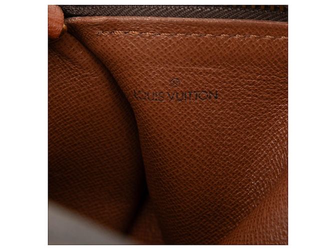 Borsa Louis Vuitton Monogram Papillon 30 marrone - vista 5