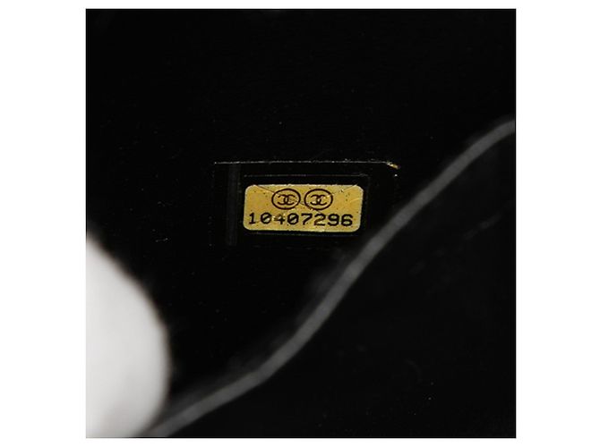 Black Chanel CC Caviar Vanity Case - view 6