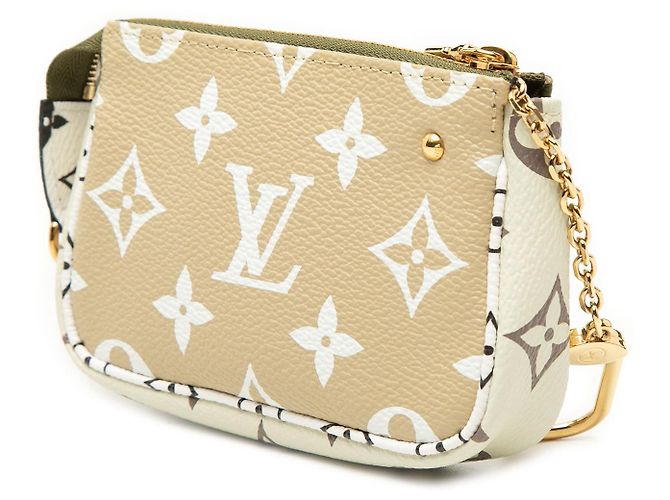 Pochette Green Louis Vuitton Monogram Giant Micro Pochette Accessoires Verde - vista 2