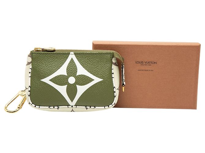 Pochette Green Louis Vuitton Monogram Giant Micro Pochette Accessoires Verde - vista 8