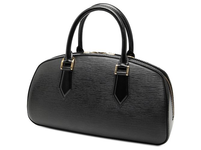 Borsa Louis Vuitton Epi Jasmine nera Nero - vista 2