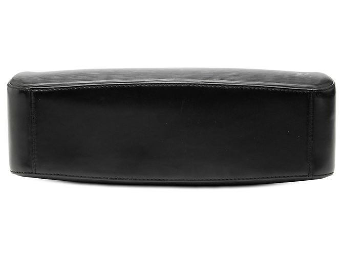 Borsa Louis Vuitton Epi Jasmine nera Nero - vista 3