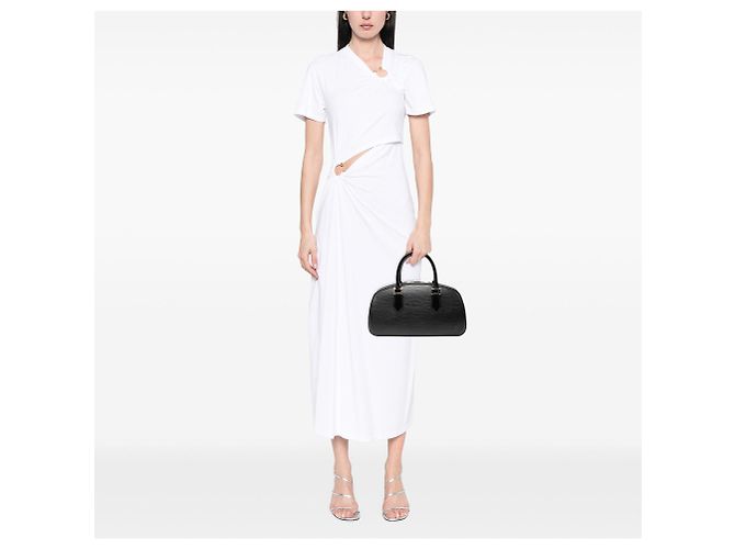 Borsa Louis Vuitton Epi Jasmine nera Nero - vista 7