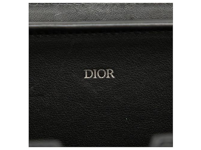 Borsa Messenger Ultra Pouch Dior in pelle nera con quadrante Nero - vista 5