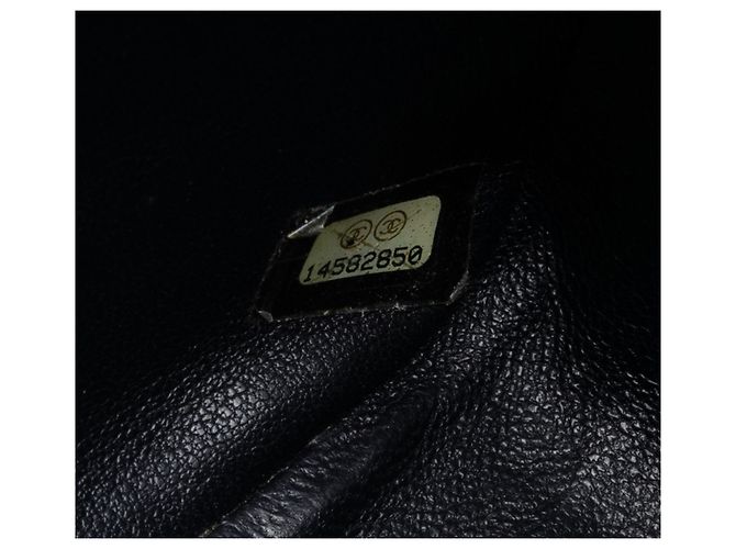 Borsa a tracolla Chanel Reissue 2.55 Double Flap 226 in pelle di vitello invecchiata trapuntata blu - vista 6