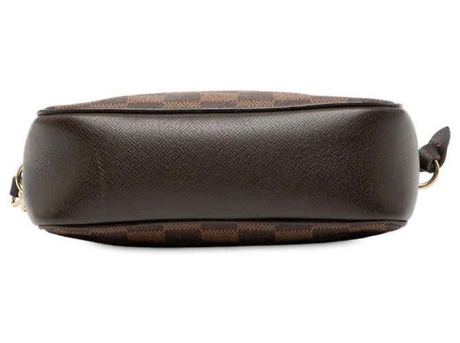Pochette Trousse Louis Vuitton Damier Ebene Marrone - vista 3