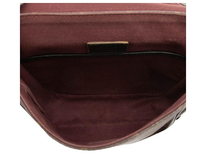 Borsa a tracolla Louis Vuitton Monogram Macassar Bass PM marrone - vista 4