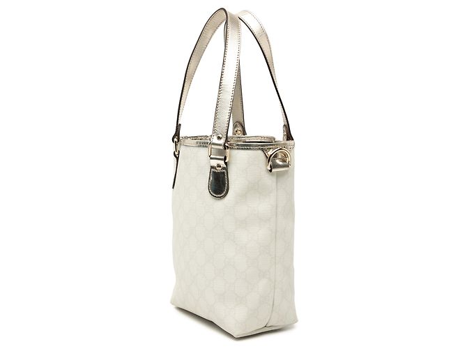 Tote Gucci GG Supreme bianco - vista 2