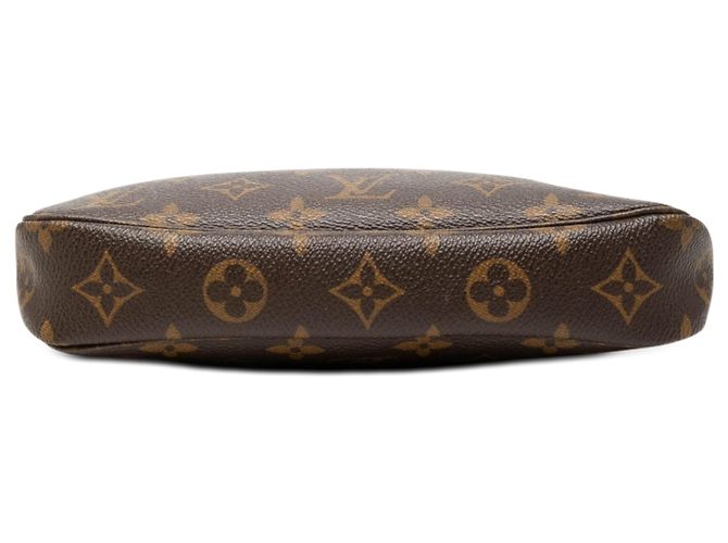 Borsa a tracolla Louis Vuitton Monogram Pochette Accessoires marrone - vista 3