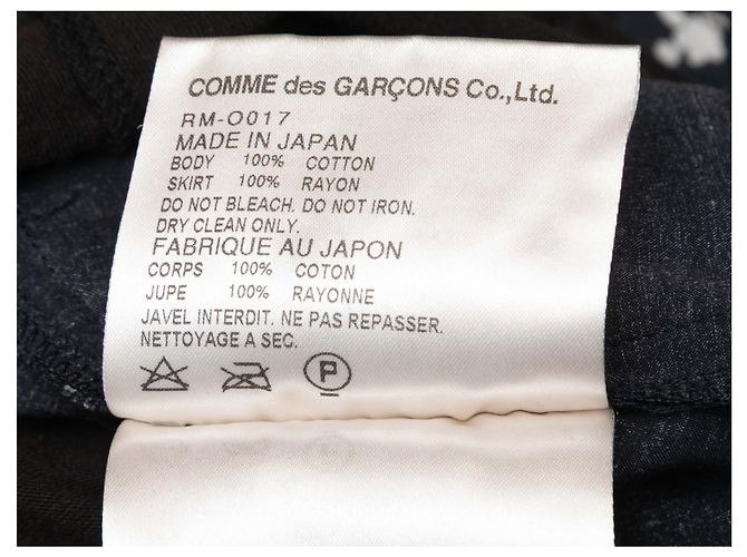 Ärmelloses Kleid Black & Multicolor Comme Des Garcons Größe US S - Ansicht 6