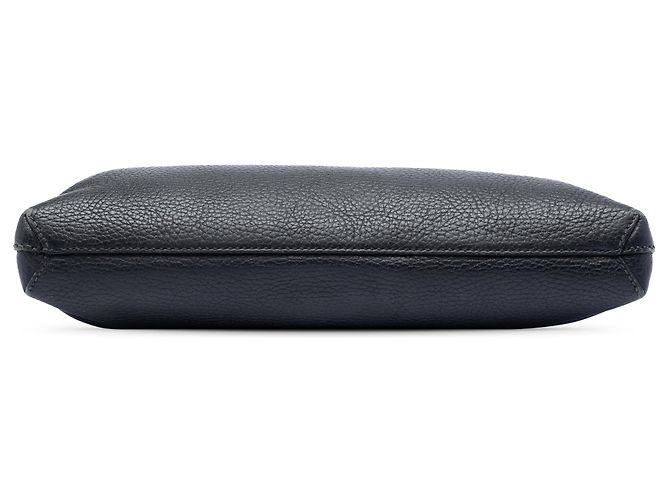 Clutch de cuero negro Gucci - vista 3