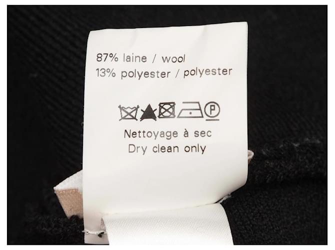 Alaïa Schwarzer Alaia Wollpullover mit Cutout-Details an den Manschetten Größe IT 40 - Ansicht 6