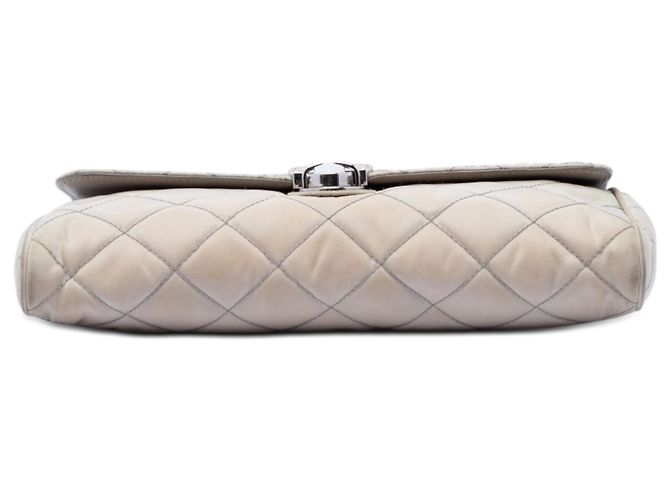 Beige Prada Impuntu Tessuto Chain Crossbody - vista 3