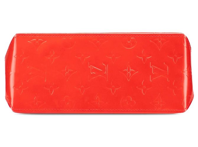 Rote Louis Vuitton Monogram Vernis Reade PM Handtasche - Ansicht 3