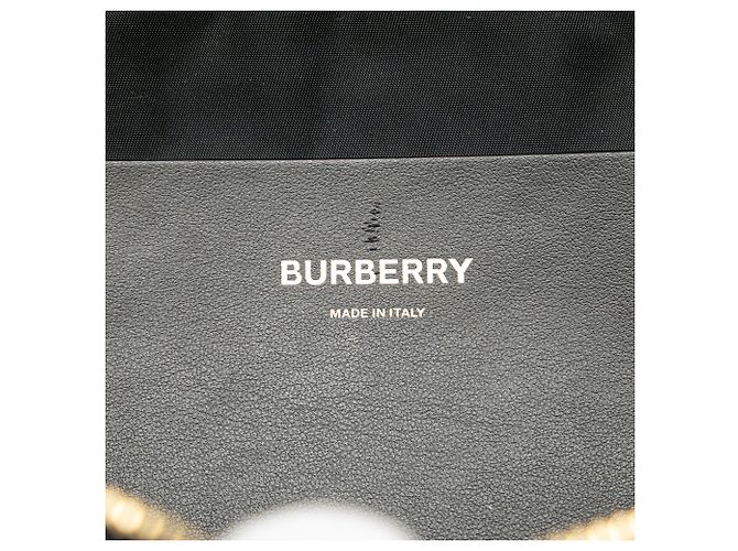 Borsa a tracolla Sonny in nylon con monogramma TB Burberry marrone - vista 5