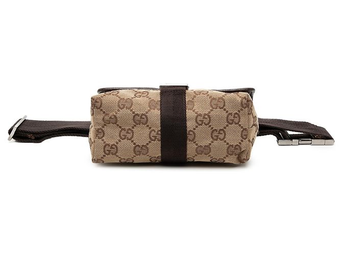 Borsa a tracolla Gucci GG Canvas beige - vista 3