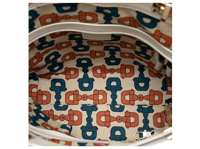 Tote Mini Guccissima Punch bianco Gucci - vista 4