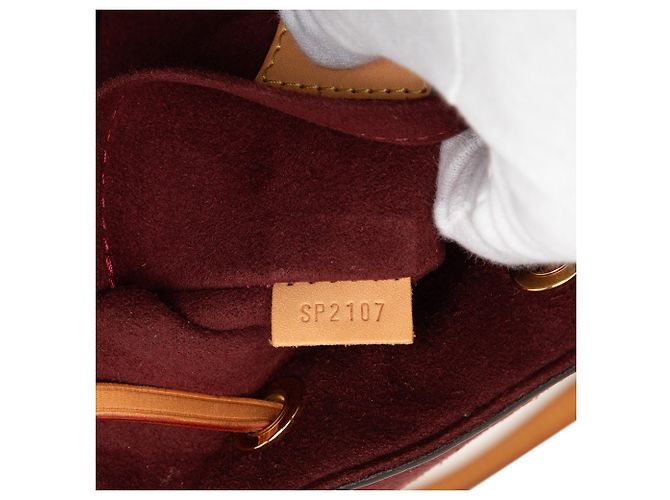 Zaino Louis Vuitton Monogram Montsouris marrone - vista 6