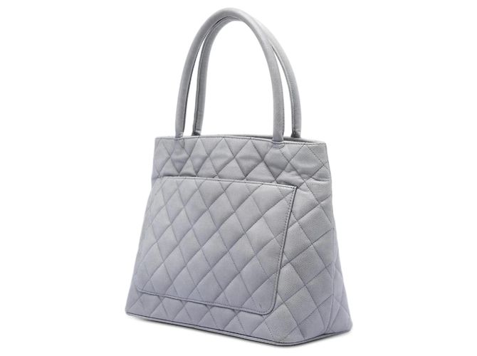 Tote Chanel Caviar Medallion Grigio - vista 2