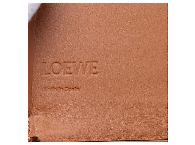Borsa a tracolla LOEWE Small Soft Calfskin Heel Pouch marrone - vista 5