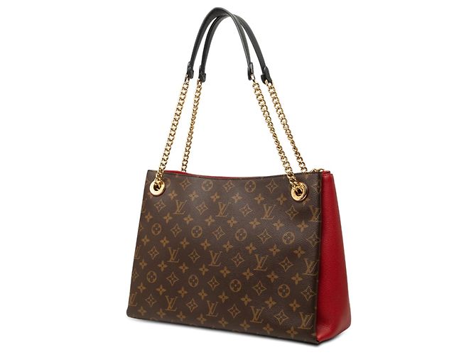 Sac cabas Louis Vuitton Monogram Surene MM marron - vue 2