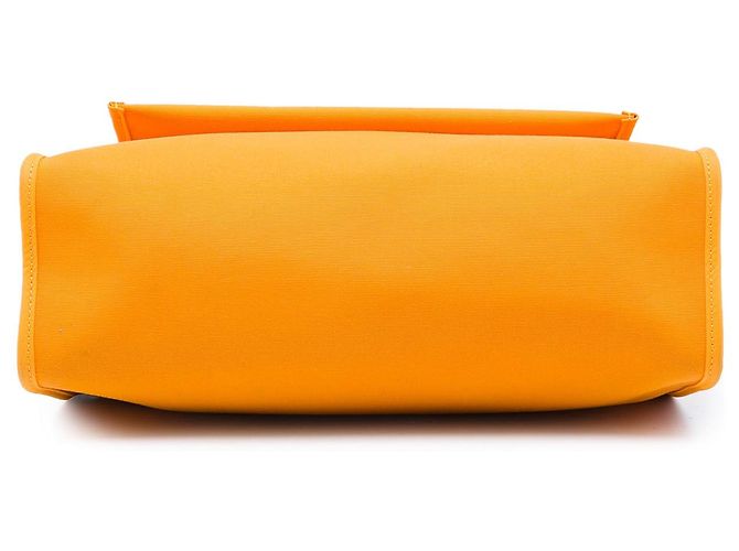 Borsa Hermès Toile Verso Herbag Zip 31 Giallo - vista 3
