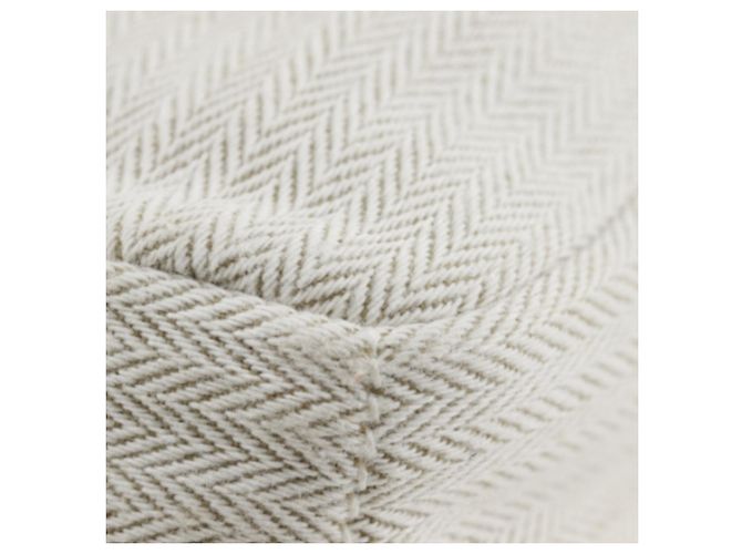 Pochette 20 in Toile e Barenia Fourbi bianco Hermès - vista 18