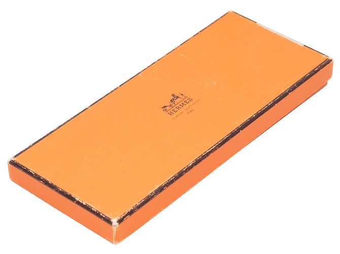 Hermès Türkisfarbene Hermes Lederhandschuhe Größe 7.5 Blau - Ansicht 4