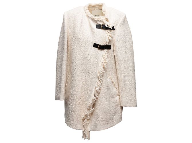 Abrigo Gameia blanco Isabel Marant Talla FR 36 - vista 2