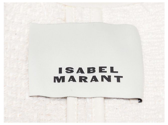 Abrigo Gameia blanco Isabel Marant Talla FR 36 - vista 5